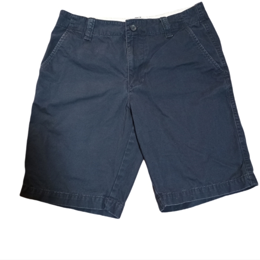 Old Navy Men's Navy Flat Front Shorts